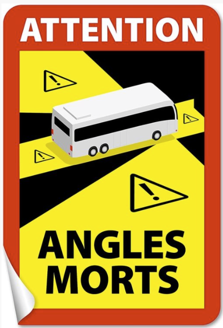 Angles Morts-Aufkleber